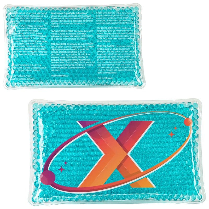 Full-Color Aqua Pearls™ Hot/Cold Pack - 4