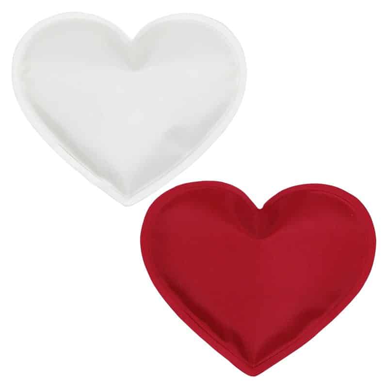 Heart Nylon-Covered Hot/Cold Pack - 1