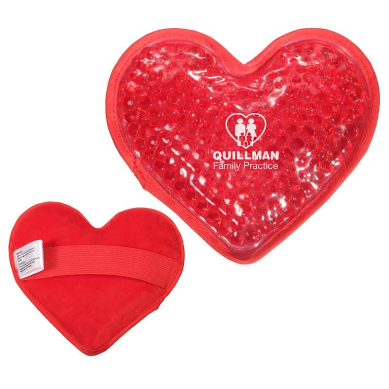 Plush Heart Hot/Cold Pack - 6